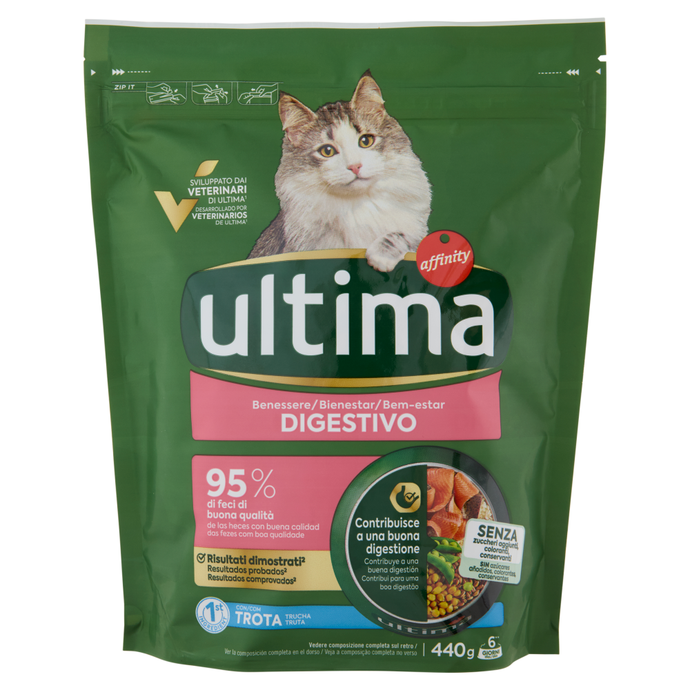 ultima Cat Benessere Digestivo con Trota 440 g