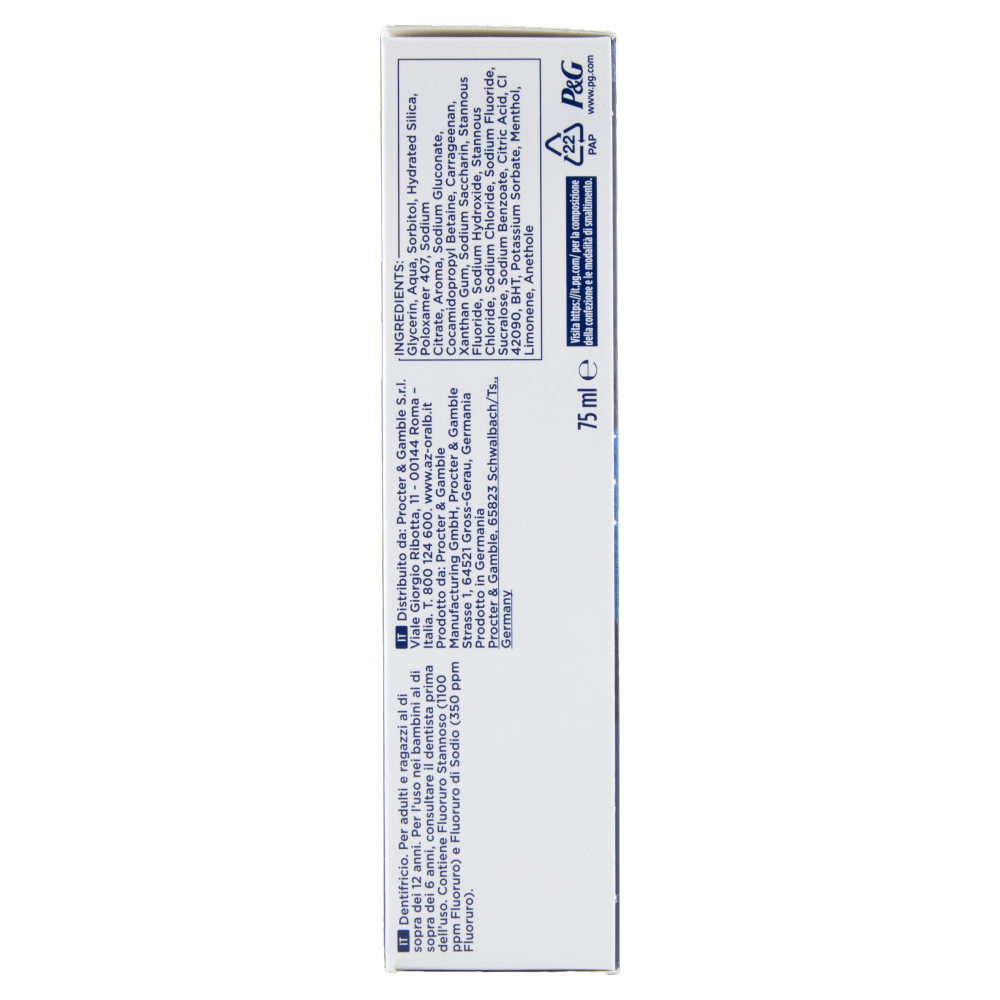 Oral-B Clinical Dentifricio Prevenzione Carie Pulizia Intensa 75 ml