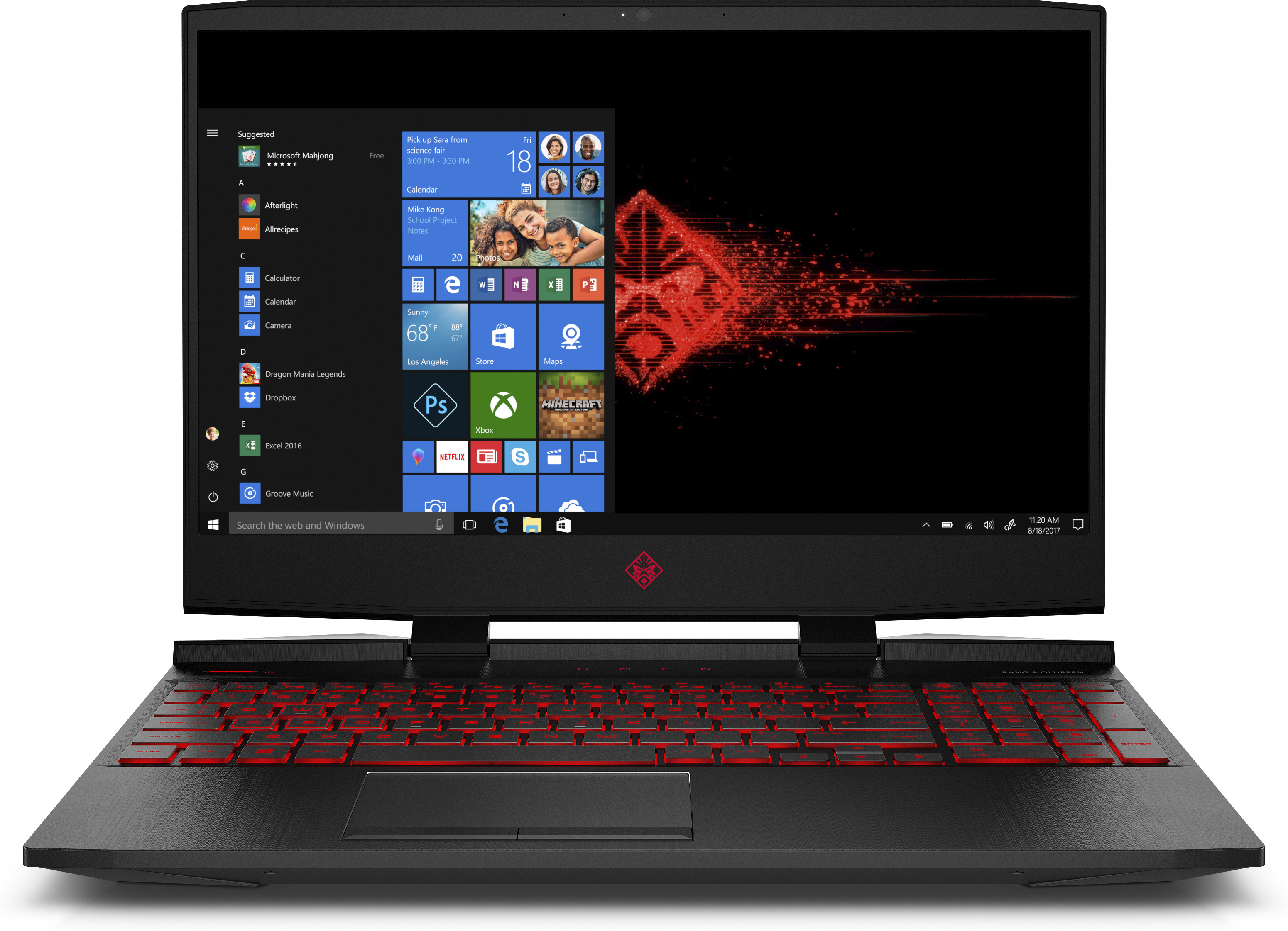 HP OMEN 15-dc0022nl Intel® Core™ i5 i5-8300H Computer portatile 39,6 cm (15.6") Full HD 8 GB DDR4-SDRAM 1,13 TB HDD+SSD NVIDIA® GeForce® GTX 1050 Ti Windows 10 Home Nero
