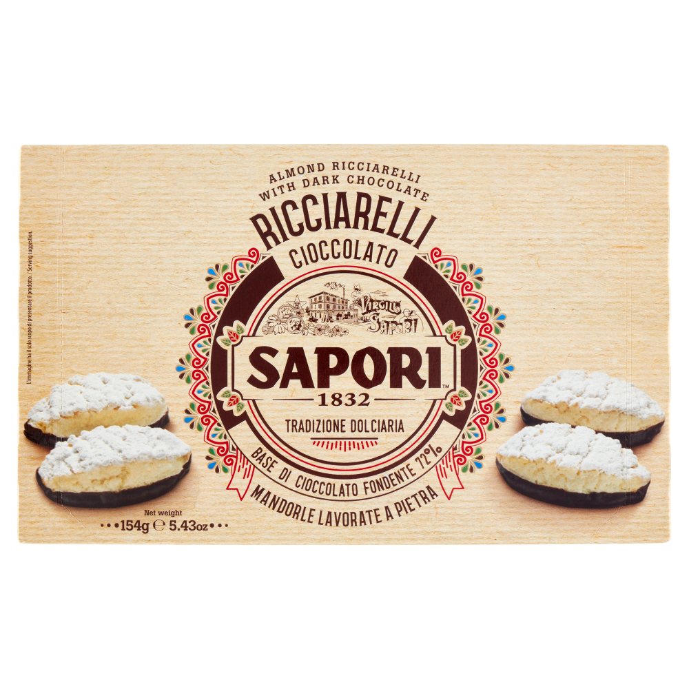Sapori Ricciarelli Base Cioccolato 154 g