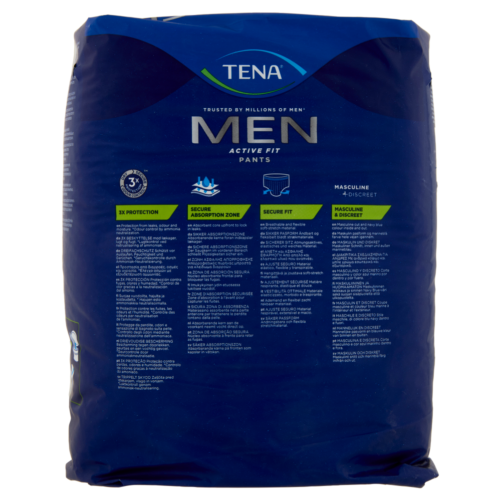 Tena Men Active Fit Pants Plus L/XL 8 pz