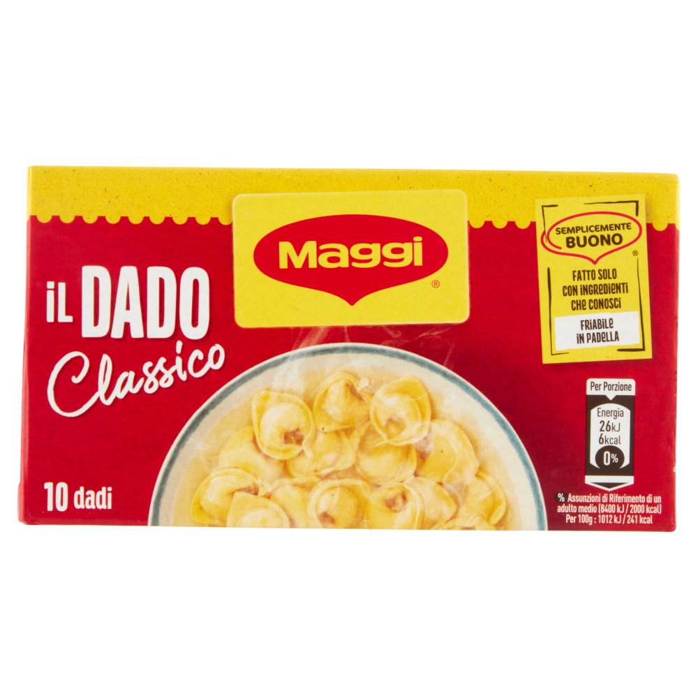 MAGGI Dado Classico preparato per brodo (10 dadi) 100 g