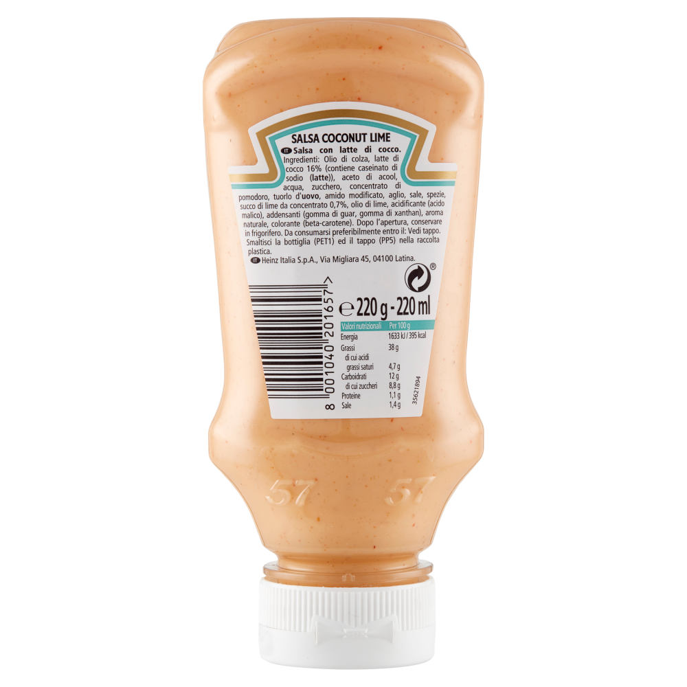 Heinz Salsa Coconut Lime 220 g