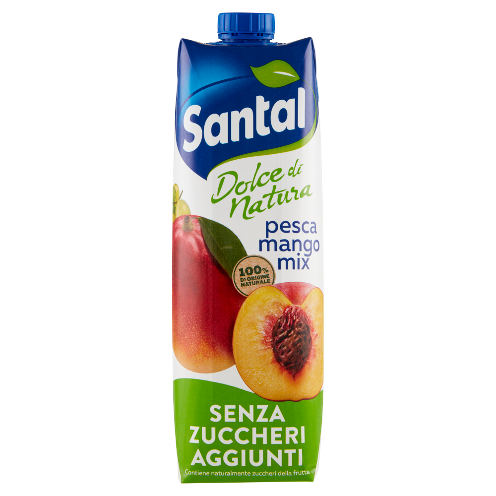 Sant&agrave;l Dolce di Natura pesca mango mix Senza Zuccheri Aggiunti 1000 ml