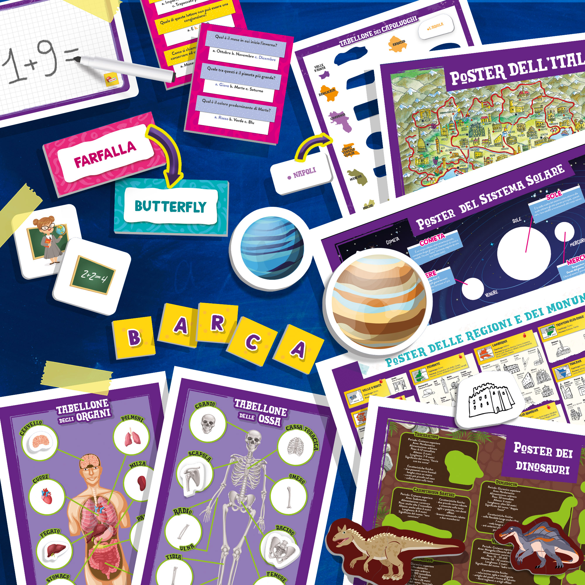 Lisciani I’m A Genius Raccolta 50 Giochi Educativi Kids