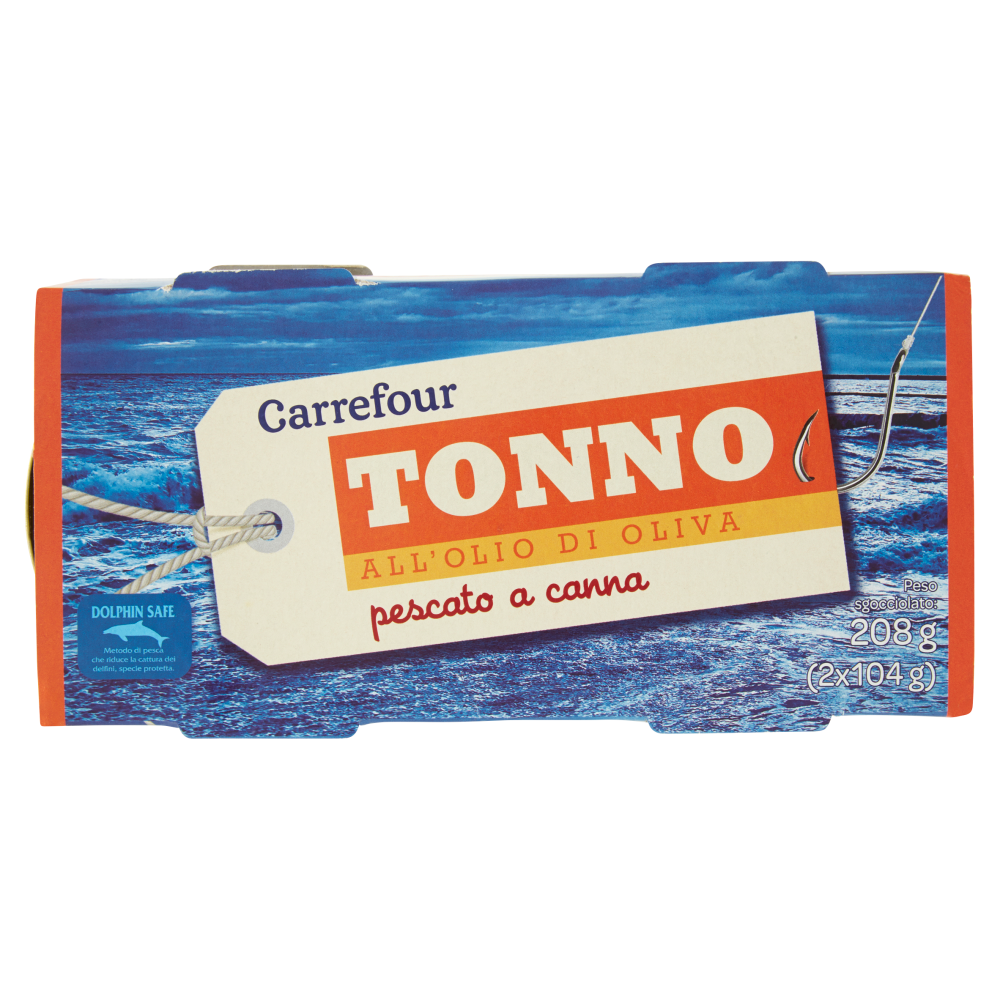 Carrefour Tonno all'Olio di Oliva 2 x 160 g