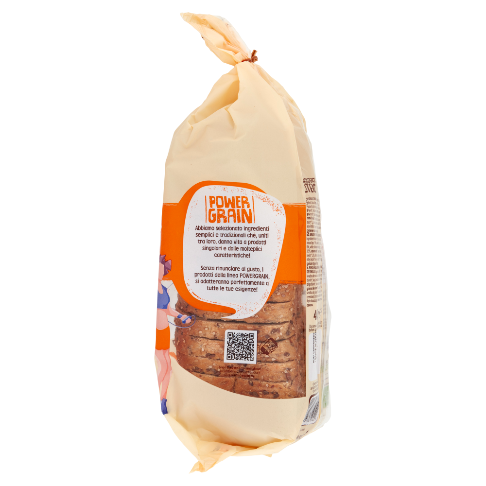 YukyBio Power Grain Pane Biologico Proteico con Lievito Madre 400 g