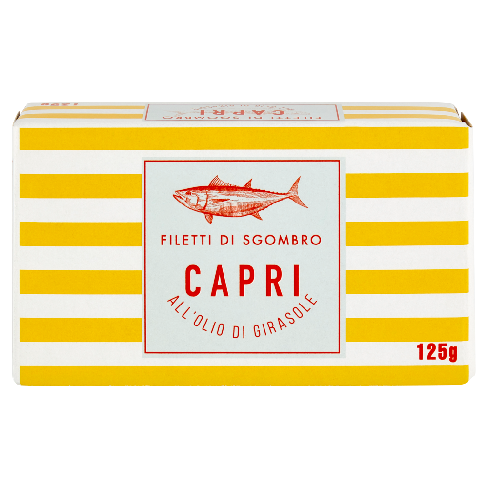 Capri Filetti di Sgombro all'Olio di Girasole 125 g