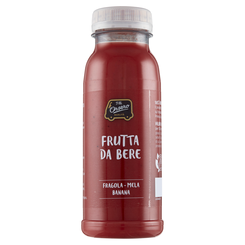 F.lli Orsero Frutta da Bere Fragola - Mela - Banana 250 ml
