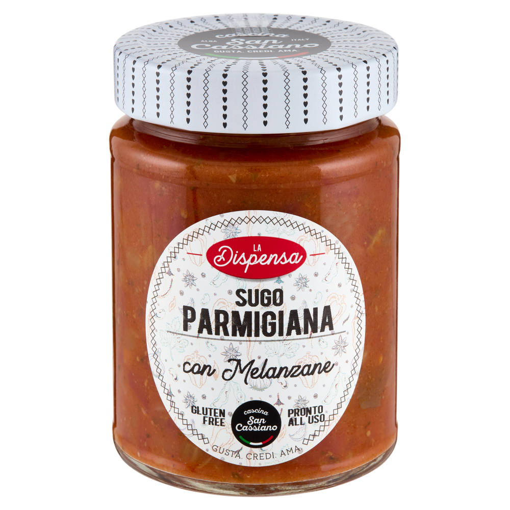 cascina San Cassiano La Dispensa Sugo Parmigiana con Melanzane 290 g