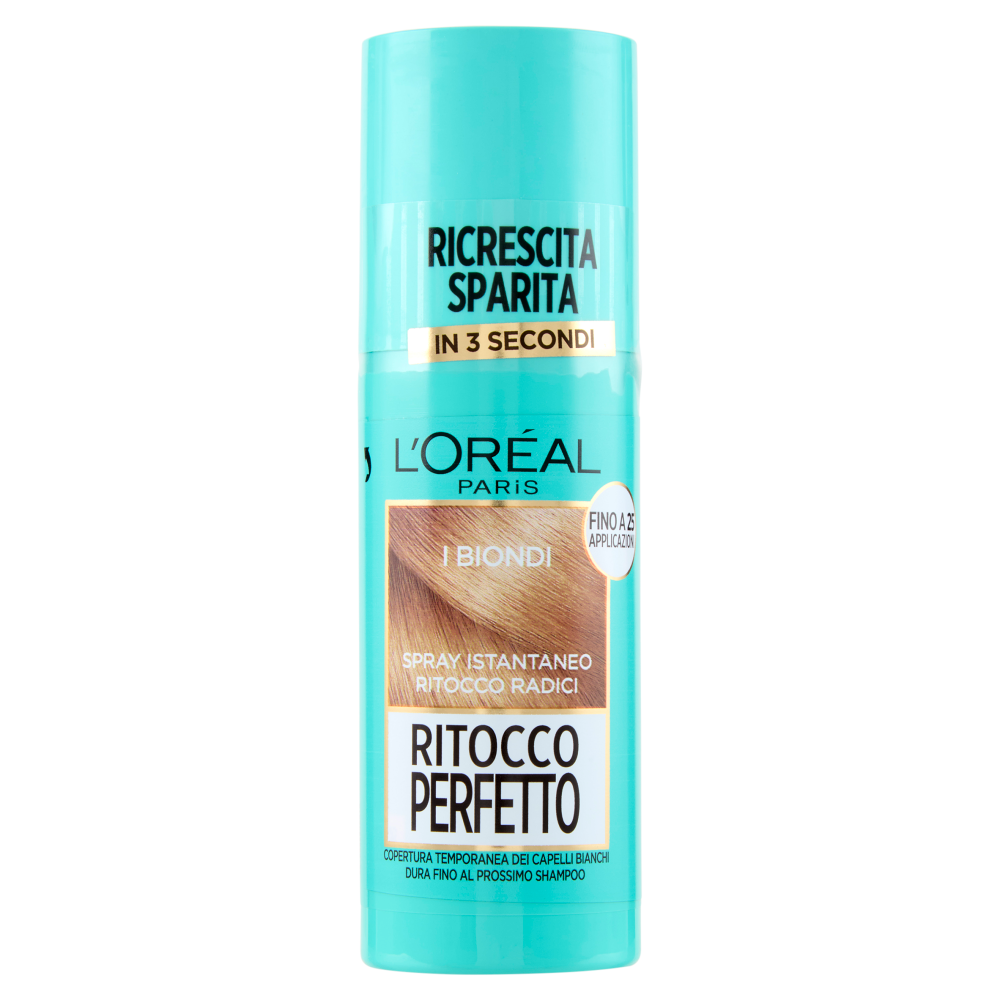 L'Or&eacute;al Paris Ritocco Perfetto Spray Istantaneo Ritocco Radici, i Biondi, 75 ml