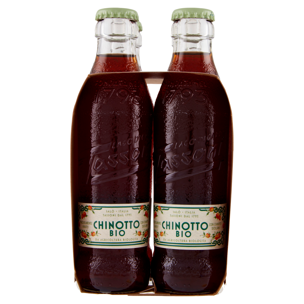 Tassoni Chinotto Bio 4 x 180 ml