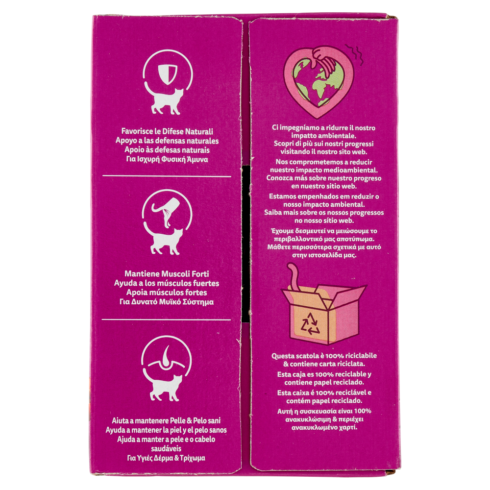 Whiskas Selezione Gustosa in salsa con manzo, con pollo, con agnello, con pollame 12 x 85 g