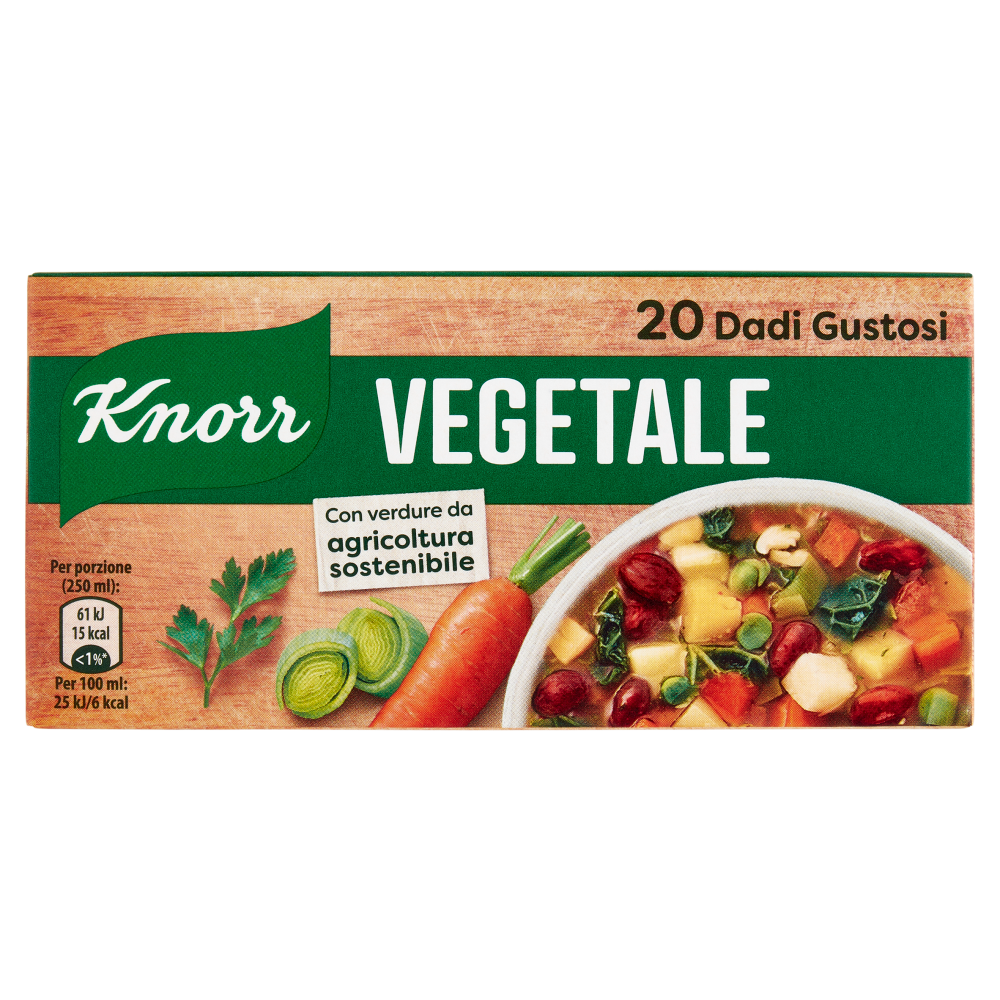 Knorr Vegetale 20 Dadi 200 g