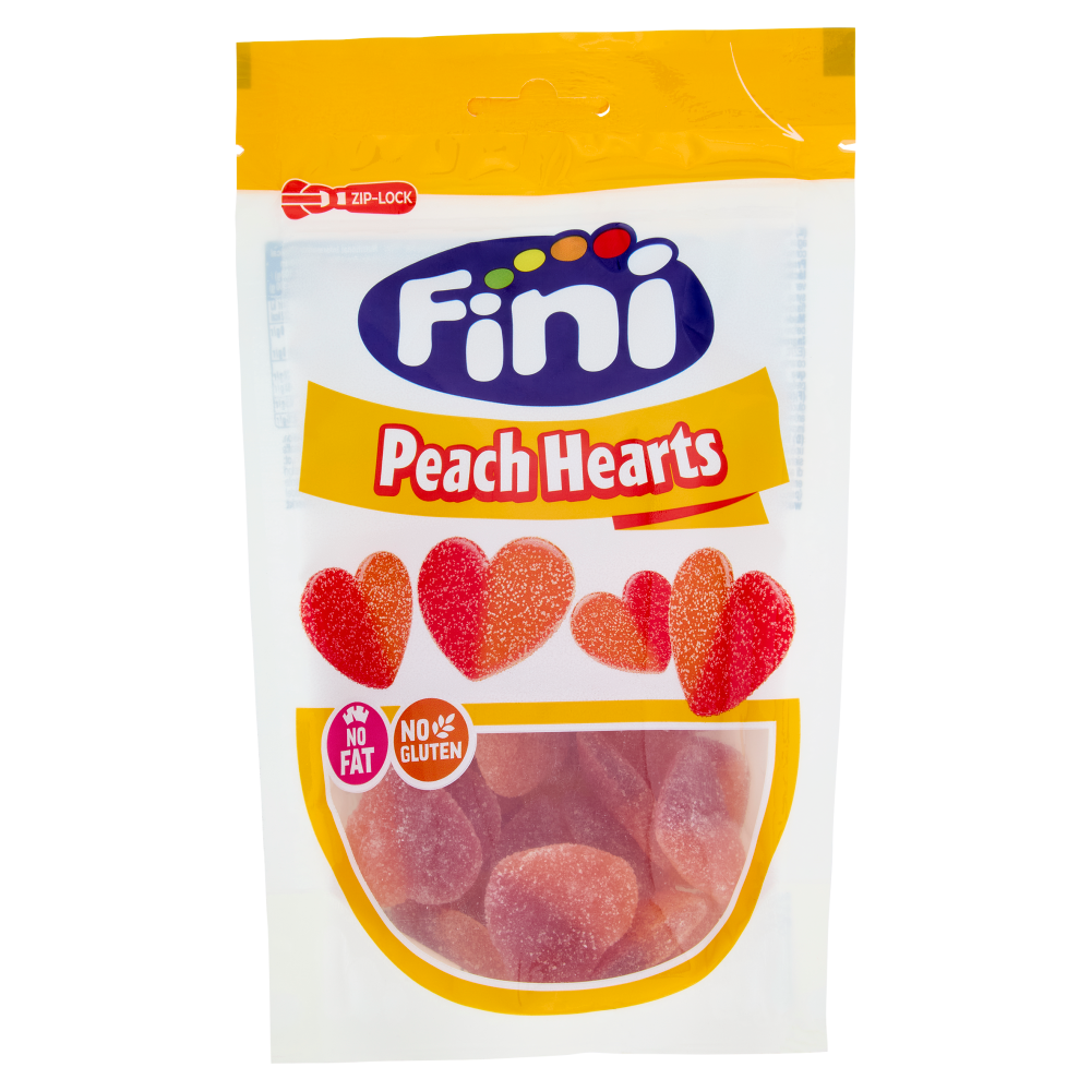 Fini Peach Hearths 150 g