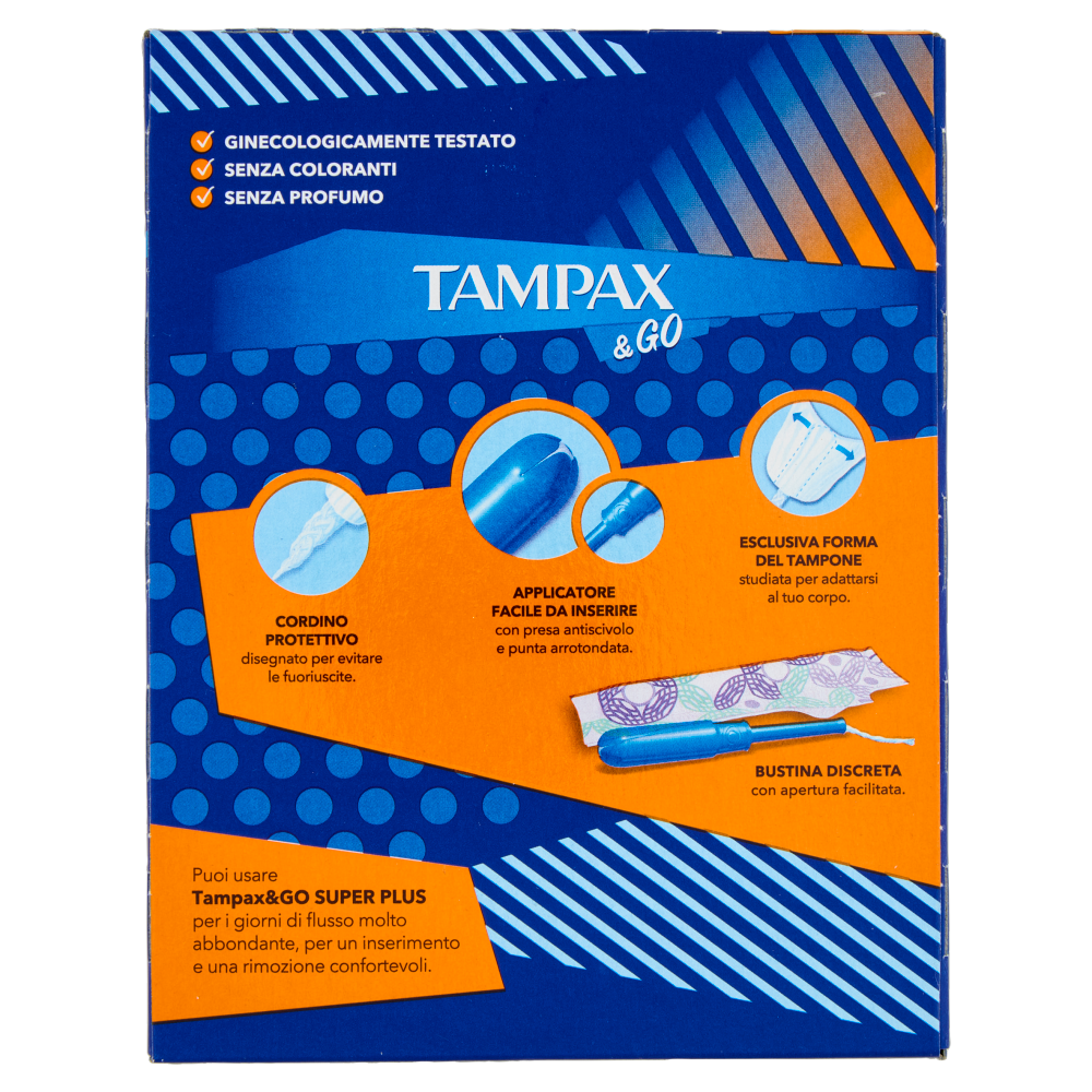 Tampax & Go Super Plus 18 pz