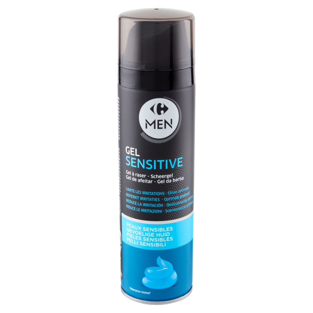 Carrefour Men Gel Sensitive Gel da barba 200 ml