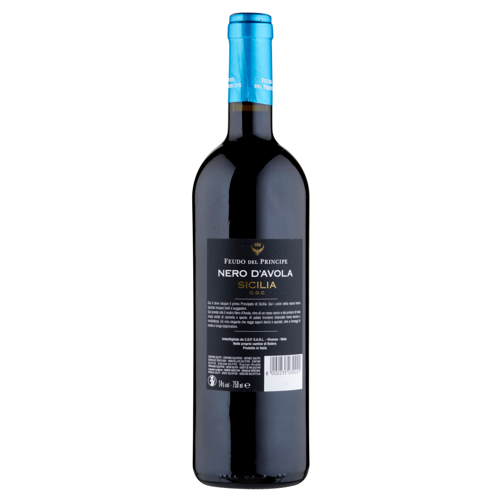 Feudo del Principe Nero d'Avola Sicilia D.O.C. 750 ml
