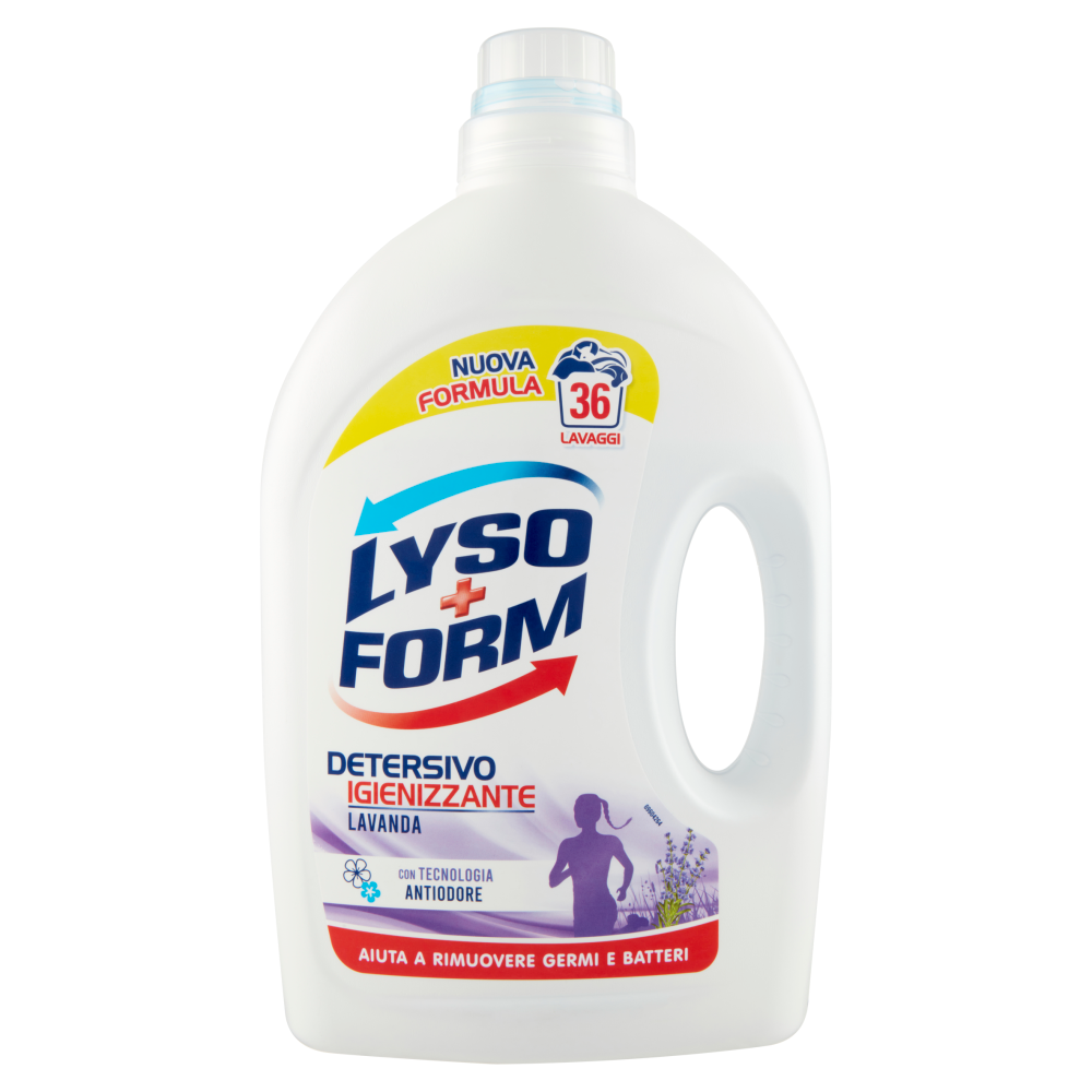 Lysoform Detersivo Igienizzante Lavanda 36 Lavaggi 1,62 L