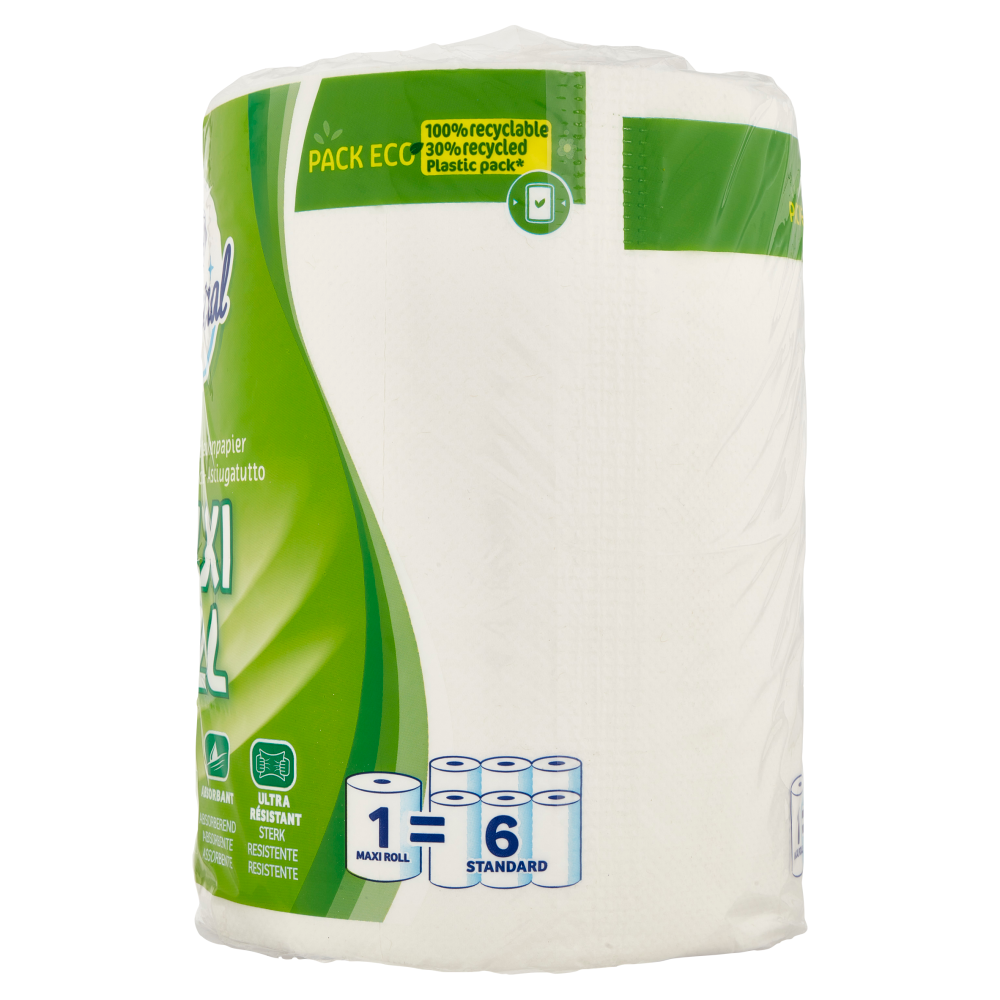 Carrefour Essential Asciugatutto Maxi Roll 2 veli 1 pz