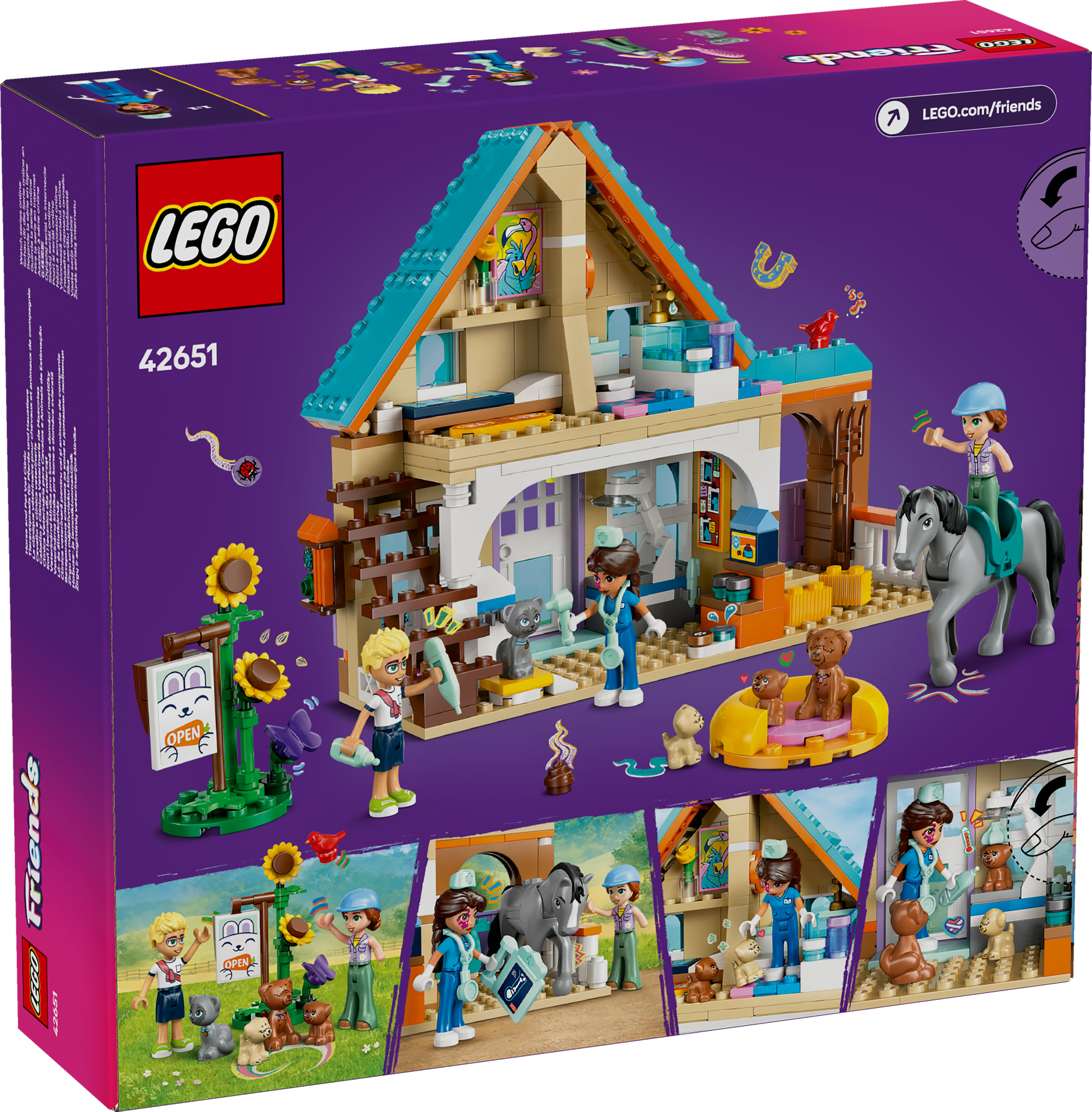 LEGO Friends Cavallo e clinica veterinaria
