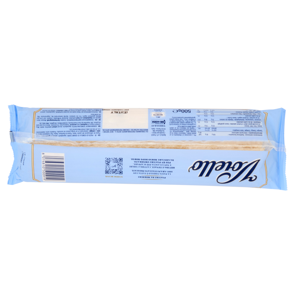 Voiello Pasta Lo Spaghetto Scanalato N°107 Grani 100% Italiani Trafilata Bronzo 500g