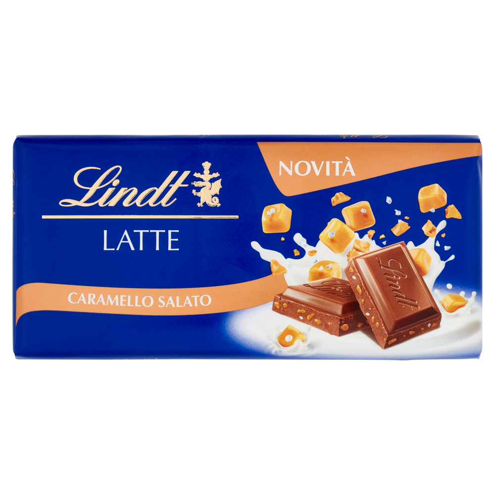 Lindt tavoletta latte caramello salato 100g