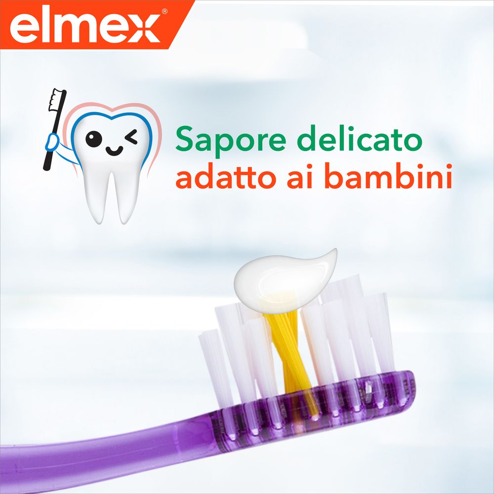 elmex dentifricio Junior bimbi, bambini 6-12 anni 75 ml