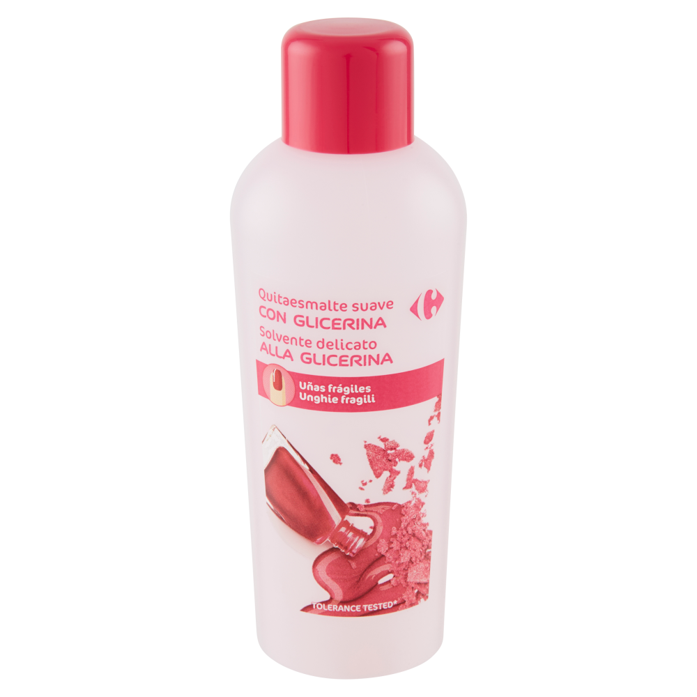 Carrefour Solvente delicato alla Glicerina Unghie fragili 200 ml