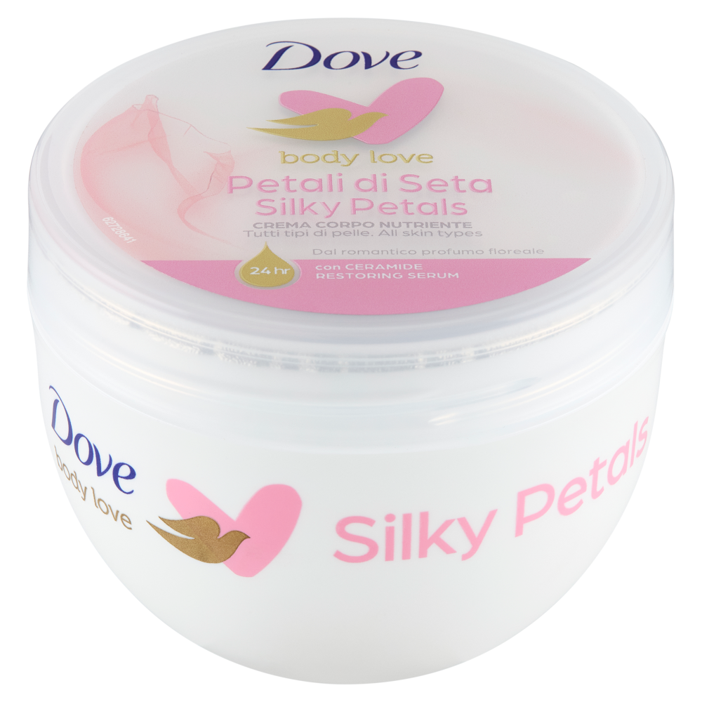 Dove body love Petali di Seta Crema Corpo Nutriente tutti i tipi di pelle 300 ml