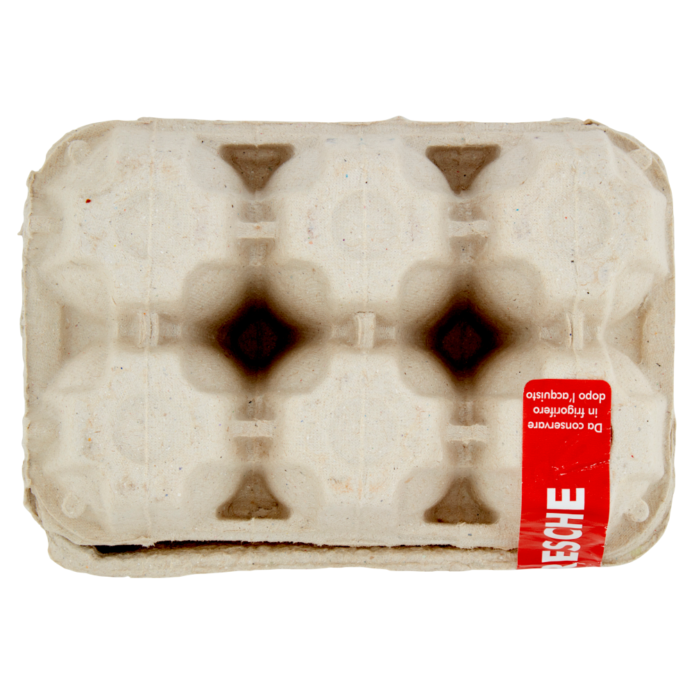 latte tigullio Fiordovo Uova da Allevamento a Terra Confezione da 6 Uova Fresche