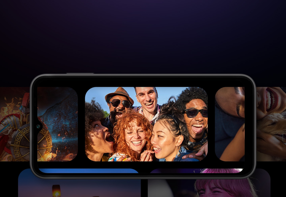 Samsung Galaxy A14 Display LCD FHD+ 6.6", Android 13, 4GB RAM, 128GB, Doppia SIM, Batteria 5.000 mAh, Black