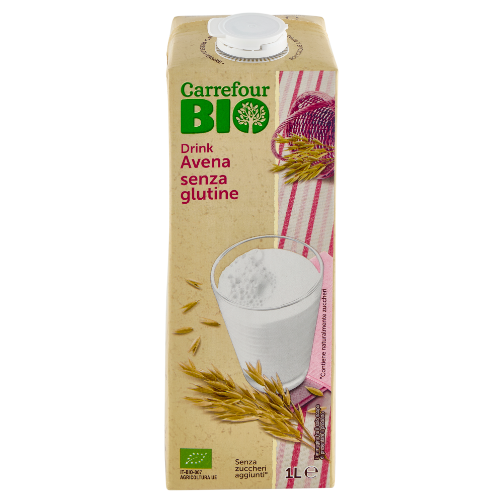 Carrefour Bio Drink Avena senza glutine 1 L