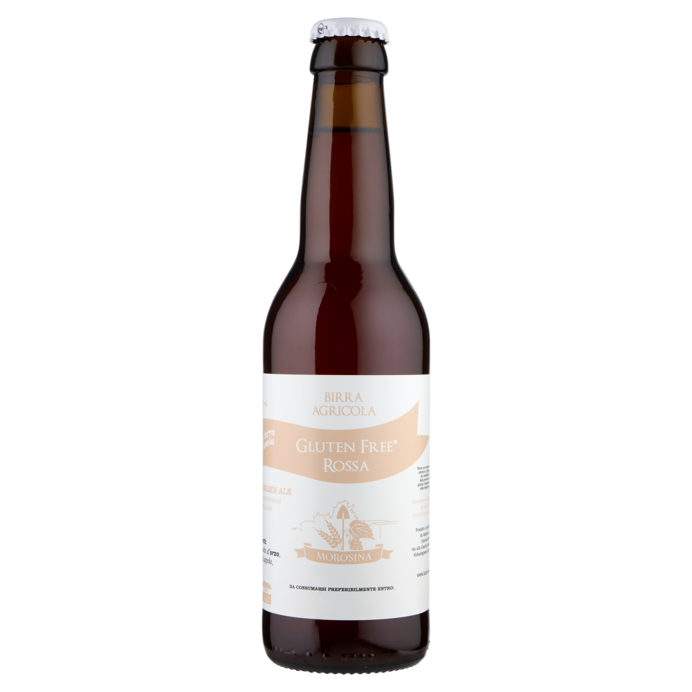 Morosina Birra Agricola Gluten Free* Rossa 33 cl