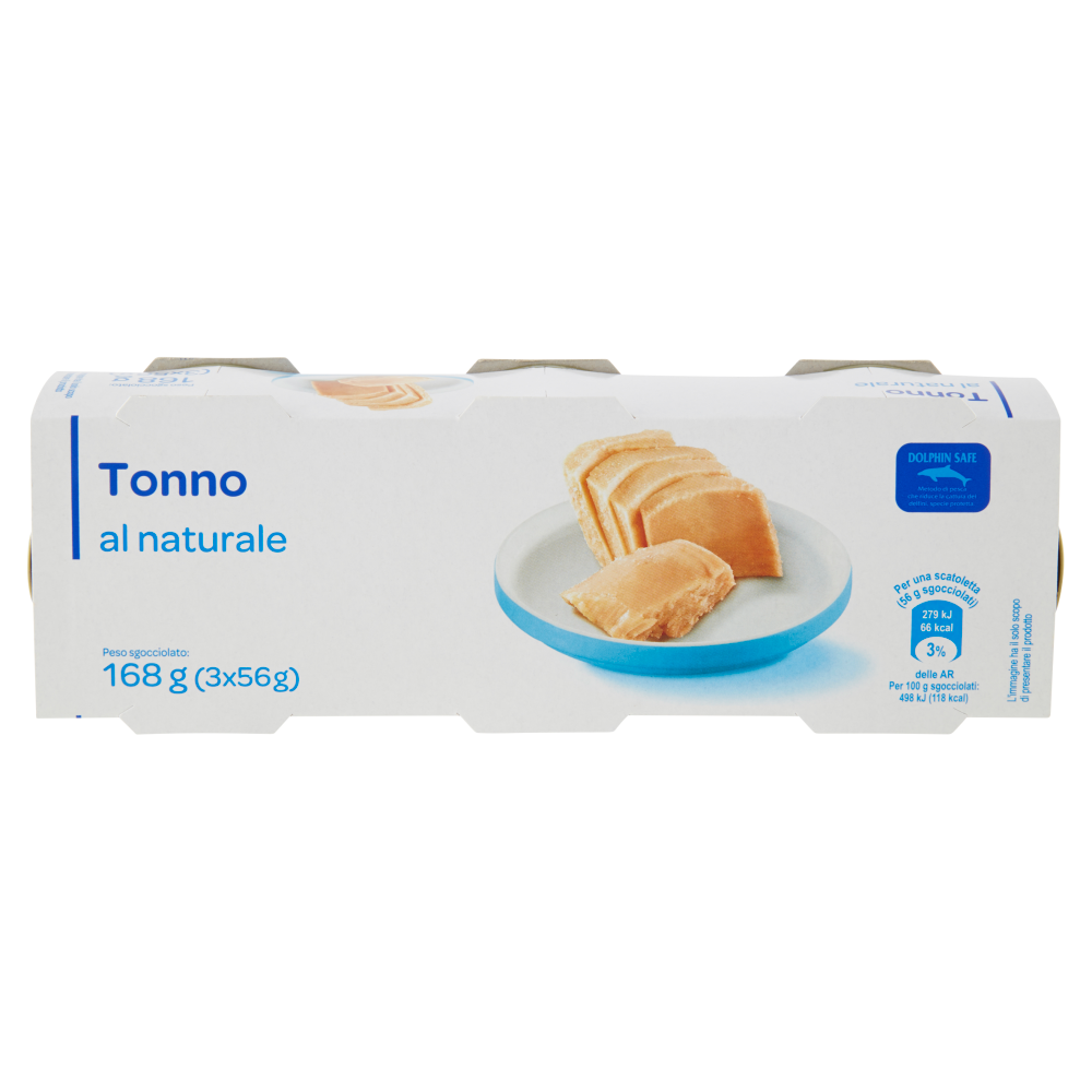 Tonno al naturale 3 x 80 g
