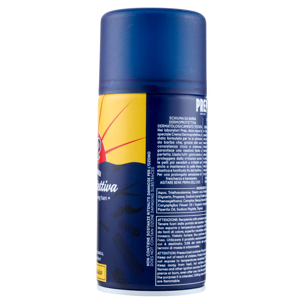 Prep Schiuma da Barba Dermoprotettiva Profumo Classico 300 ml