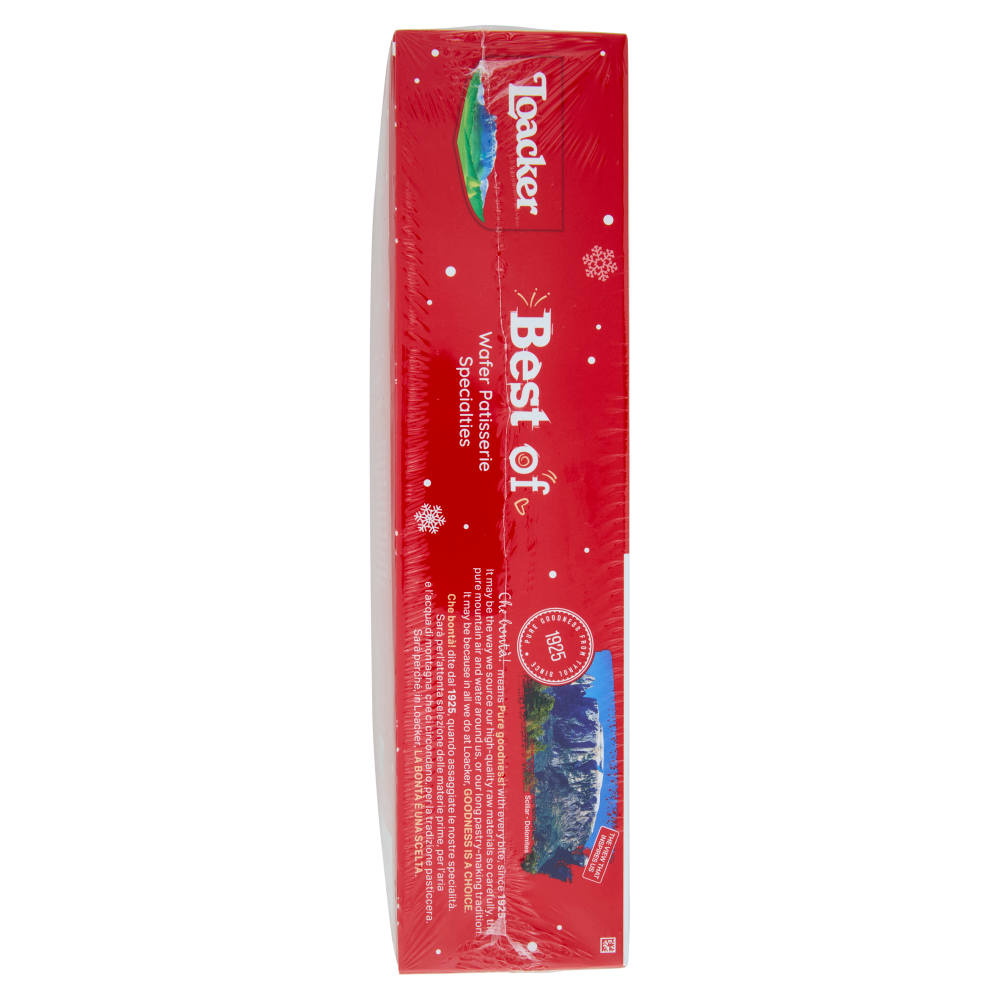 Loacker Best of Moments Winter Wafer e Cioccolato Assortiti Scatola Regalo Wafers 400g