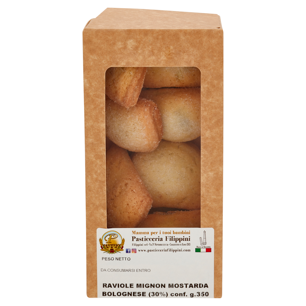 Pasticceria Filippini Raviole Mignon Mostarda Bolognese (30%) conf. 350 g