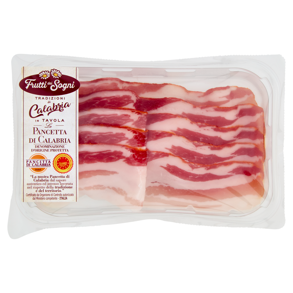 Frutti dei Sogni Tradizioni di Calabria in Tavola la Pancetta di Calabria DOP 70 g