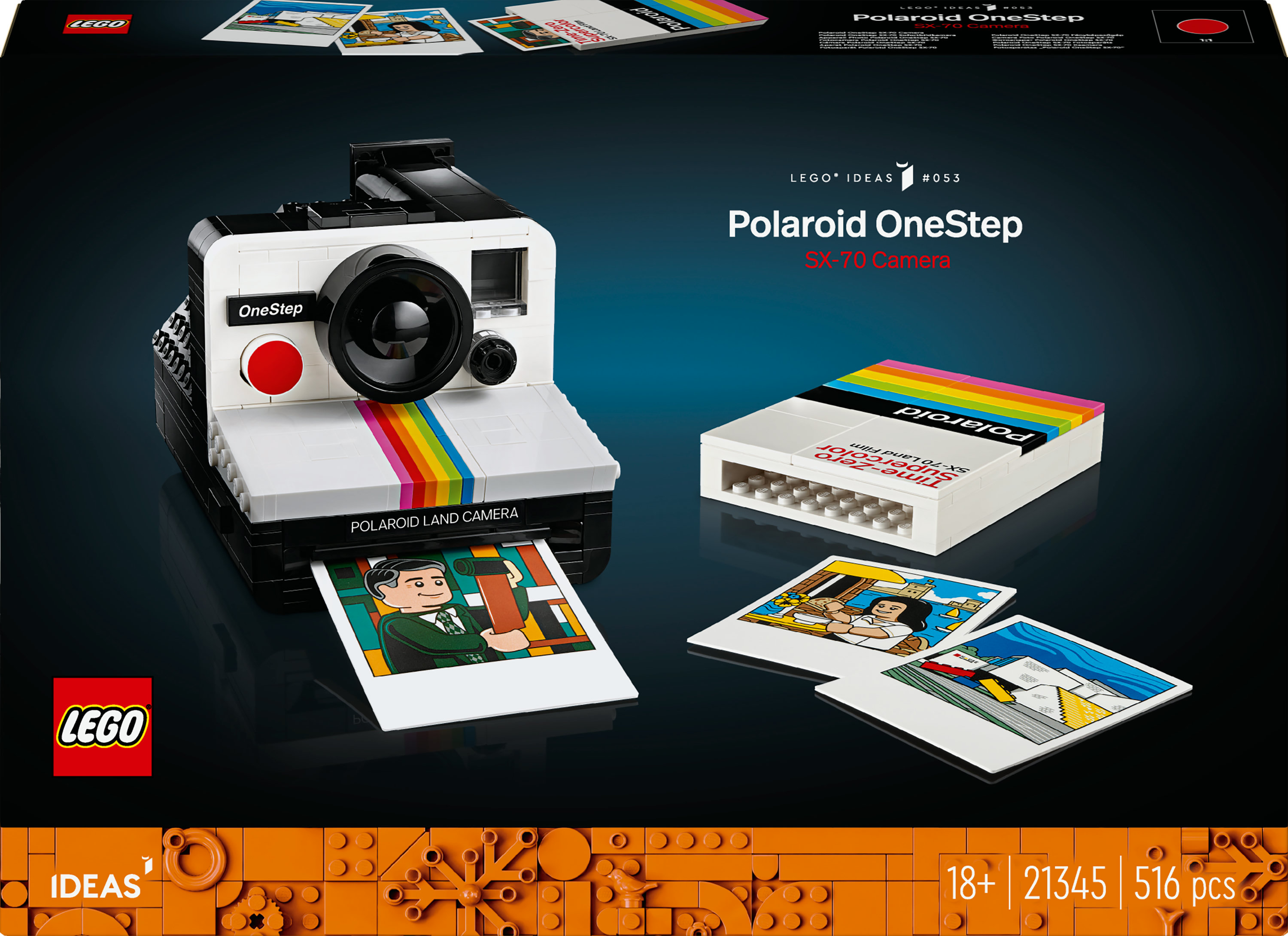 LEGO Ideas Fotocamera Polaroid OneStep SX-70