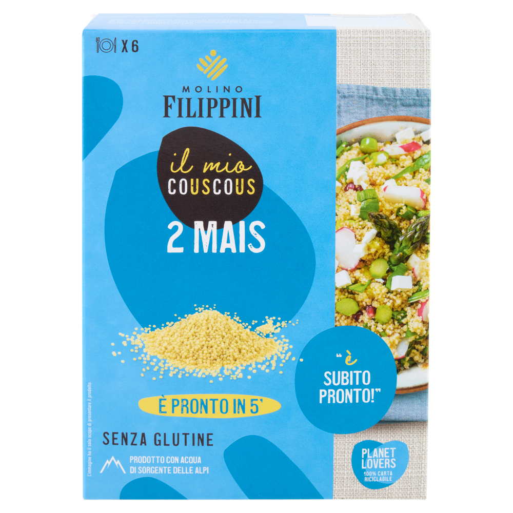 Molino Filippini il mio Couscous 2 Mais 375 g
