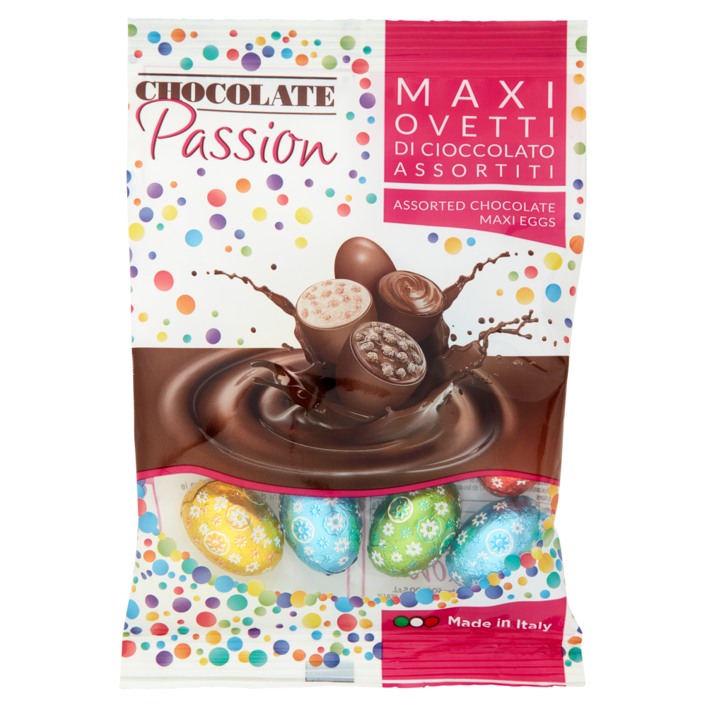 Chocolate Passion Maxi Ovetti di Cioccolato Assortiti 110 g