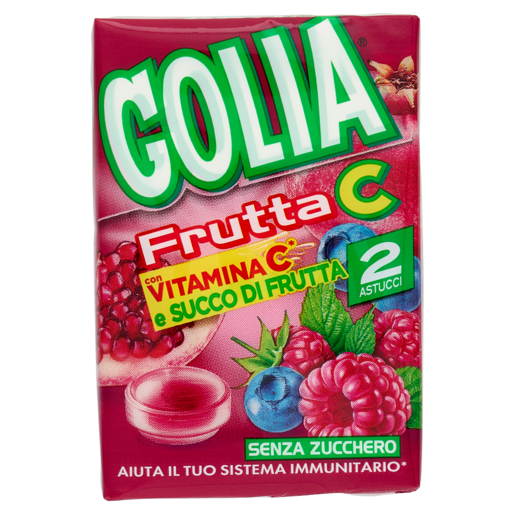 Golia Frutta C Frutti Rossi 2x46g