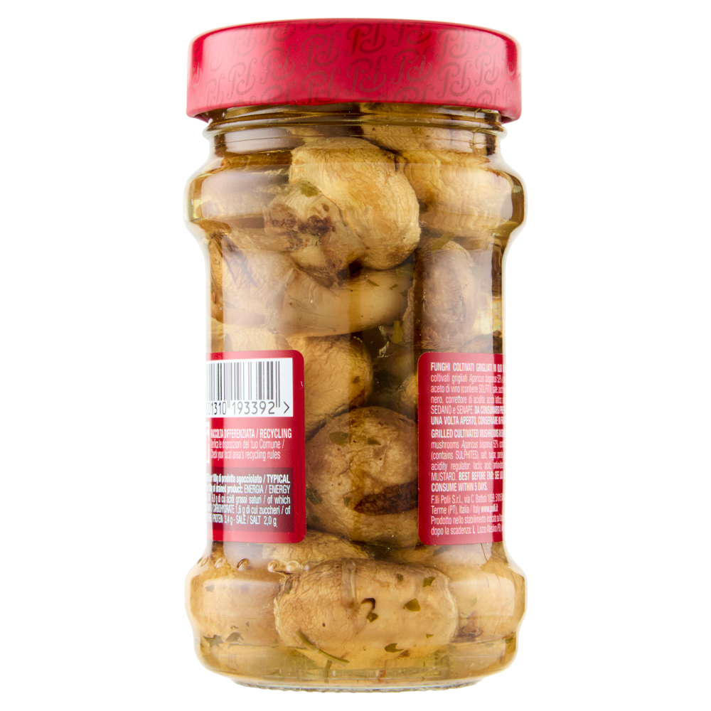 Polli Funghetti Grigliati Sottolio 190g
