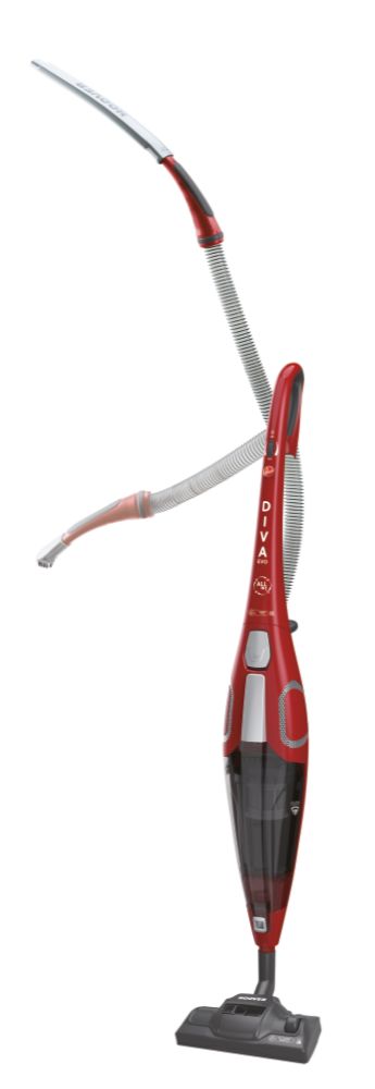 Hoover Diva Aspirapolvere DVE01BL 011 Senza sacchetto 0,8 L 750 W Rosso