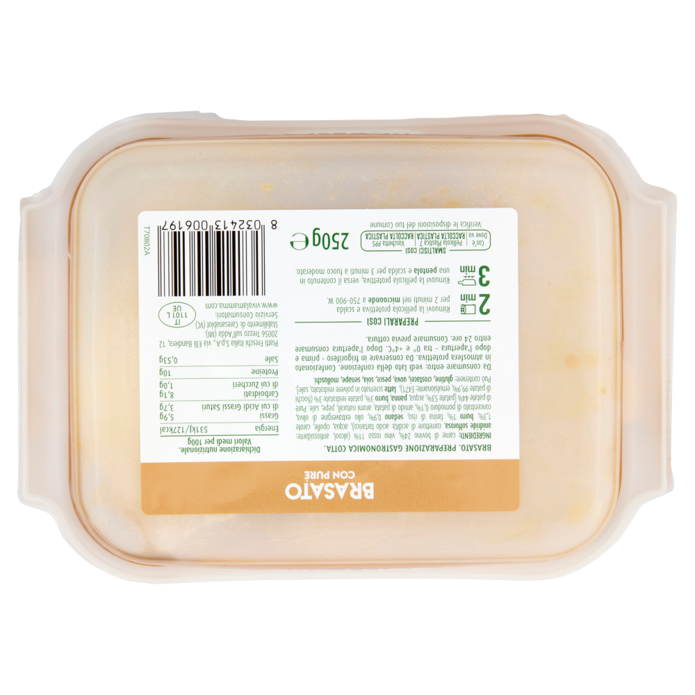 Viva la Mamma Brasato con Purè 250 g