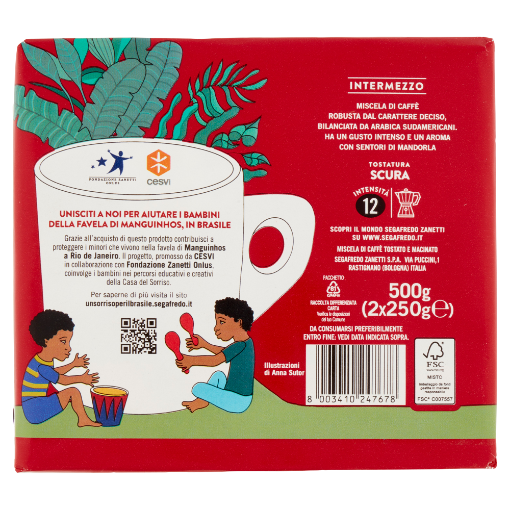 Segafredo Zanetti Intermezzo 2 x 250 g
