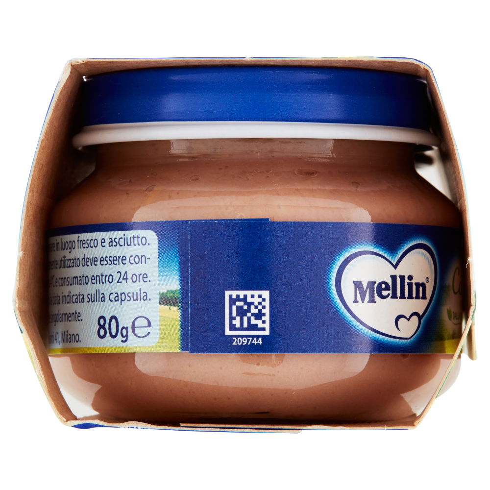 Mellin Cavallo e Patate 100% Naturale Omogeneizzato 2 x 80 g