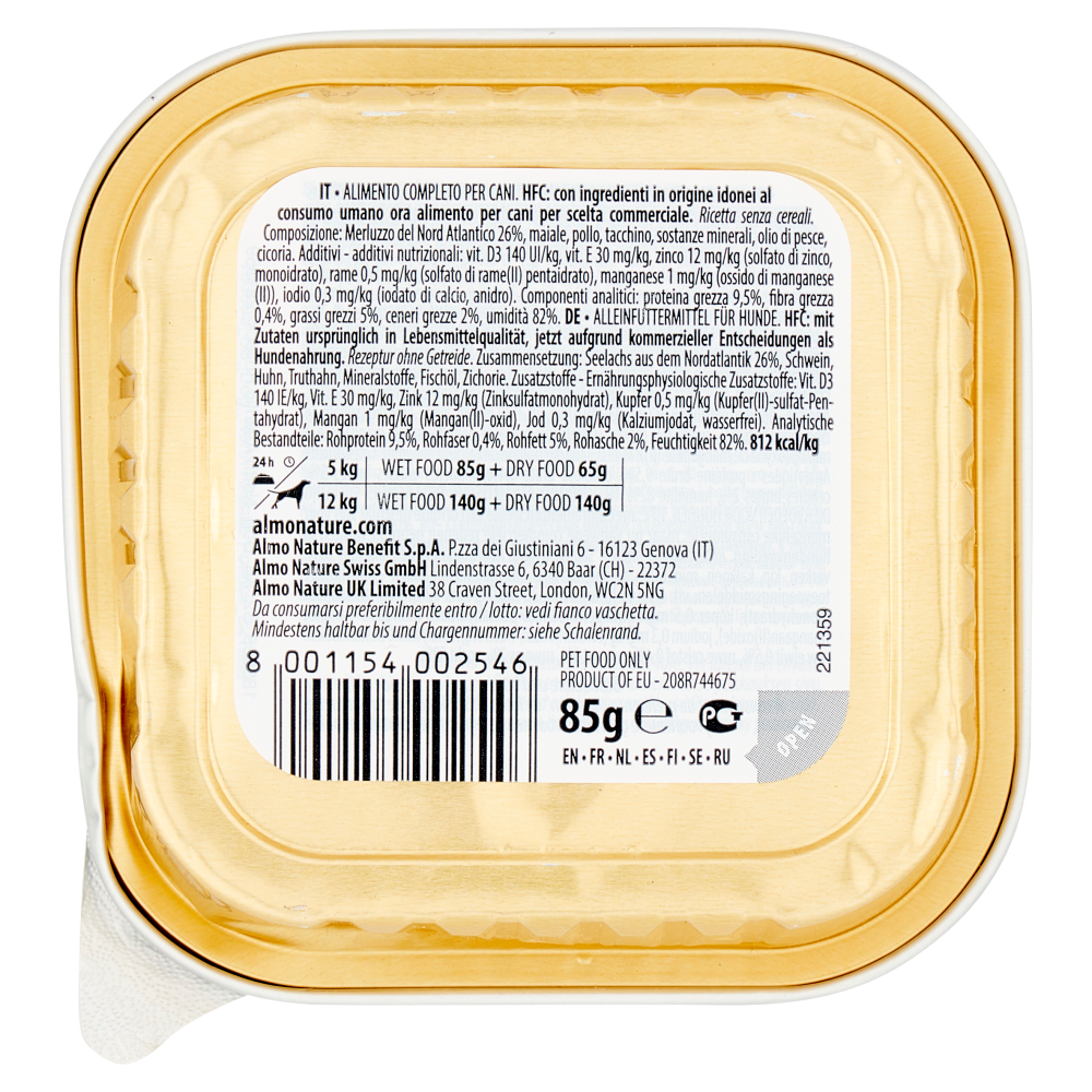 almo nature HFC Complete Merluzzo del Nord Atlantico 85 g