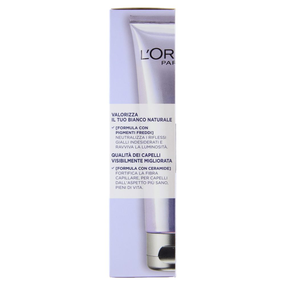 L'Or&eacute;al Paris Cool Silver Bianco Puro Trattamento Ravvivante, per Capelli Bianchi, 114 ml